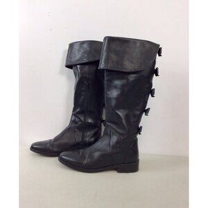 Fabianelli Leather Boots Italy Womens 6.5